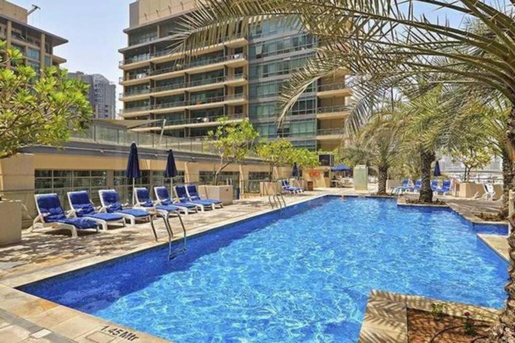 Dubai Marina 1 Bedroom Apt. Walking Distance Jbr. מראה חיצוני תמונה