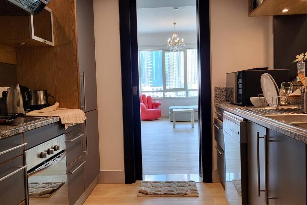 Dubai Marina 1 Bedroom Apt. Walking Distance Jbr. מראה חיצוני תמונה