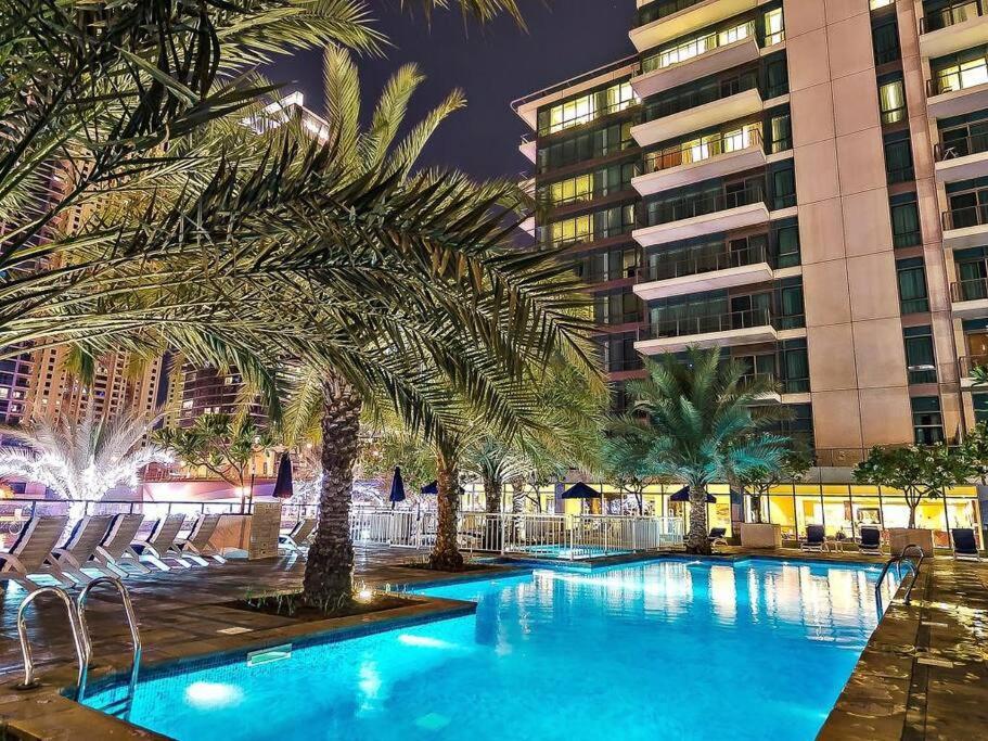 Dubai Marina 1 Bedroom Apt. Walking Distance Jbr. מראה חיצוני תמונה